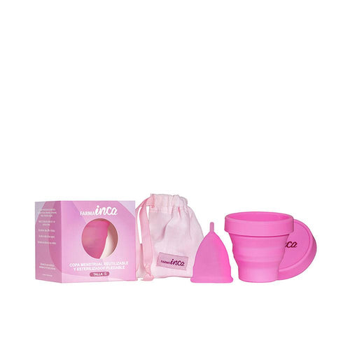 Inca Copa Menstrual Coupe Ménstruelle Avec Stérilisateur Hygiène Éco Fiable