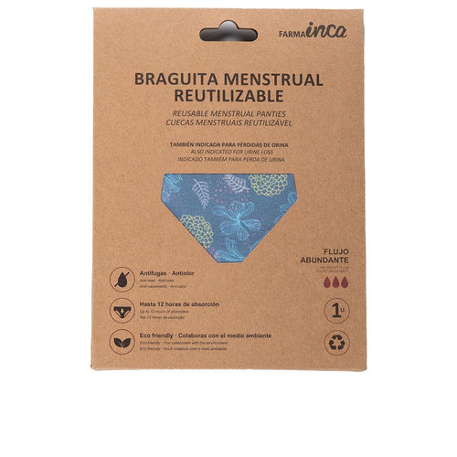 Inca Braguita Menstrual Mutande Mestruali Riutilizzabili Ecologiche Protezione E Comfort