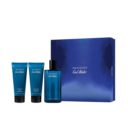 Davidoff Cool Water Profumo Eau De Toilette Set Wild Aquatic Scent Energy
