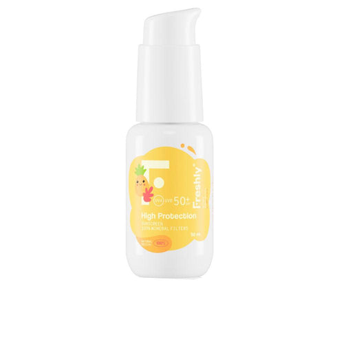 Freshly Cosmetics Protezione Solare Crema Solare Per Bambini Protezione Naturale A Spettro Completo