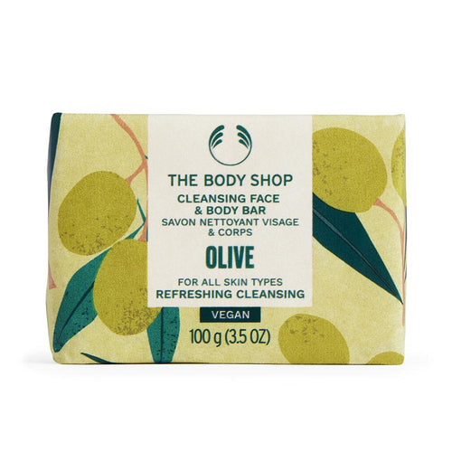 The Body Shop Olive Savon Solide Pour Le Visage Et Le Corps Peau Douce Naturelle