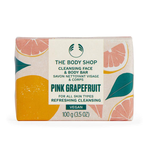 The Body Shop Pink Grapefruit Savon Pour Le Visage Et Le Corps Peau Douce Et Fraîche
