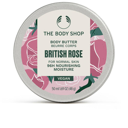 The Body Shop British Rose Body Butter Hydrates For 96 Hours
