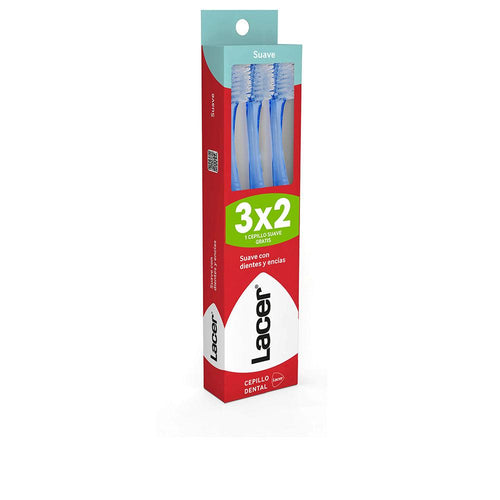 Lacer Lacer Cepillo Cepillo De Dientes Suave Efectiva Limpieza De Placa