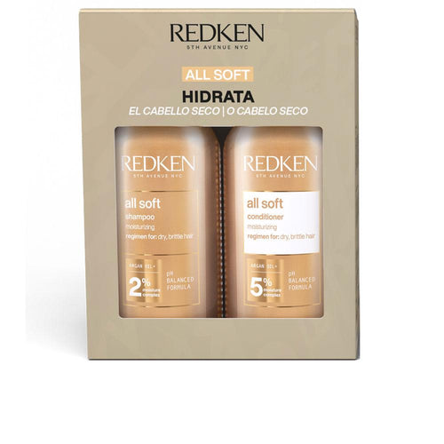 Redken All Soft Set De Cuidado Capilar Hidratación Con Aceite De Argan