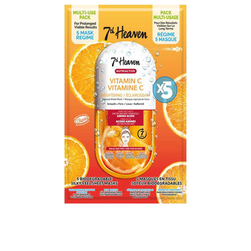 7Th Heaven Vitamina C Maschera Viso Pelle Radiosa E Idratata