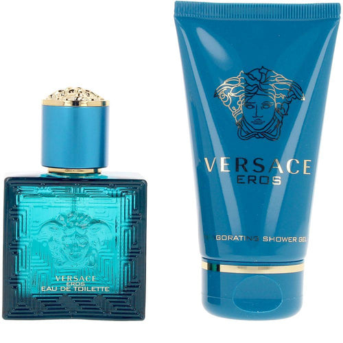 Versace Eros Set Perfume Eau De Toilette Fragancia Audaz Seductora