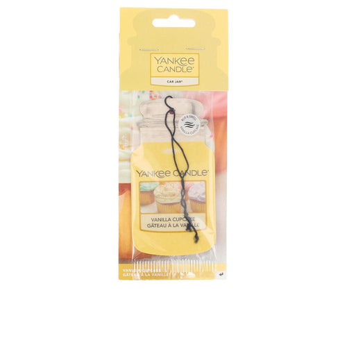 Yankee Candle Car Jar Paper Ambientador De Auto Vanilla Cupcake Fragancia Duradera