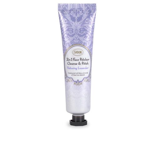 Sabon Face Polisher 2 In 1 Scrub Viso Con Lavanda Relaxing Pelle Radiosa Naturale
