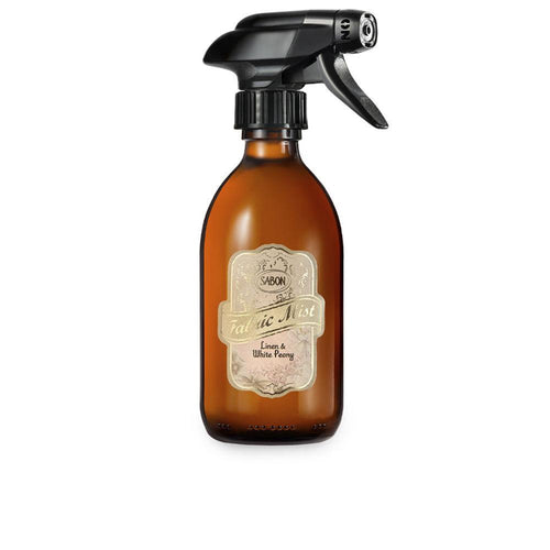 Sabon Fabric Mist Linen E White Peony Spray Tessile Aroma Di Lino Pulito
