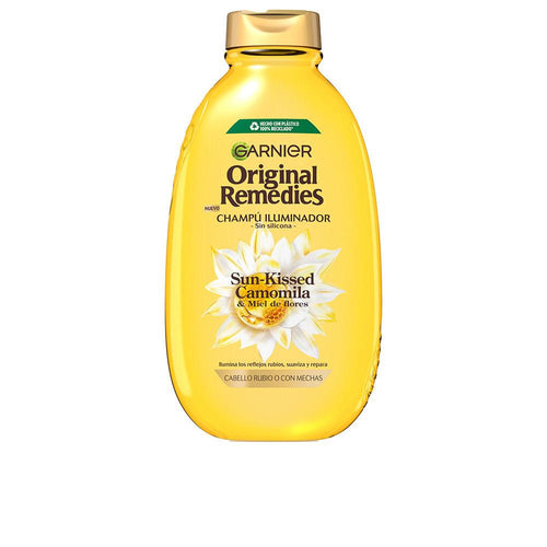 Garnier Original Remedies Shampoo De Manzanilla Y Miel Floral Nutre Y Ilumina Naturalmente