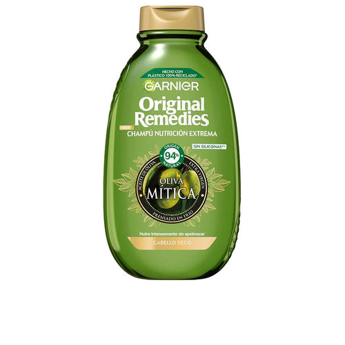 Garnier Original Remedies Champú De Oliva Mística Hidratación Y Brillo Radiante