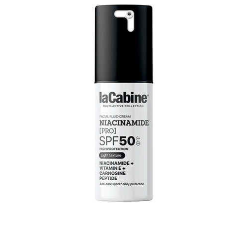 La Cabine Niacinamide Pro Crème Fluide Visage Avec SPF50 Protection Solaire Quotidienne