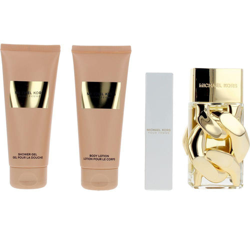 Michael Kors Pour Femme Perfume Eau De Parfum Cosmetic Set Musky Floral Woody Aroma