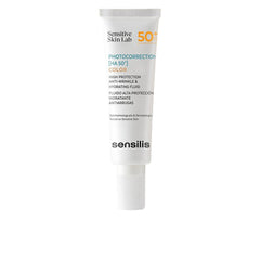 Sensilis Photocorrection Fluido Teñido Hidratante Y Anti Arrugas SPF50 Plus Hidratación Y Protección
