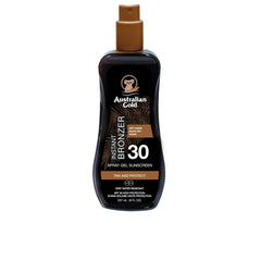 Australian Gold Protezione Solare Spray Gel SPF30 Con Bronzer Istantaneo Protezione Solare E Idratazione