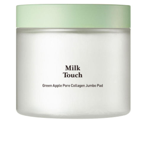 Milk Touch Green Apple Pore Colágeno Disco De Algodón Poros Reducidos Hidratación Profunda