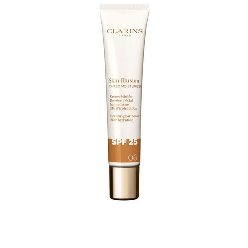 Clarins Skin Illusion Crema Hidratante Teñida Brillo Juvenil
