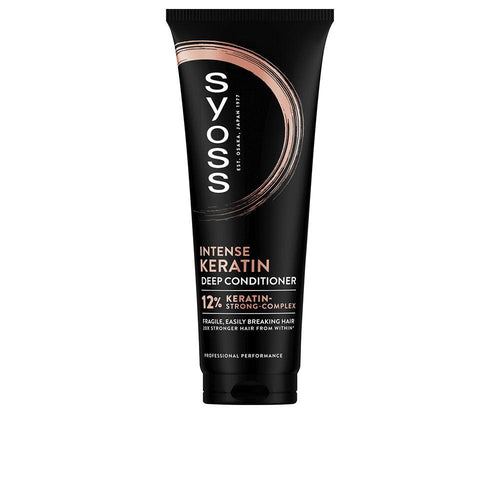 Syoss Keratin Apres Shampoing Intensif Cheveux Doux Et Nourris
