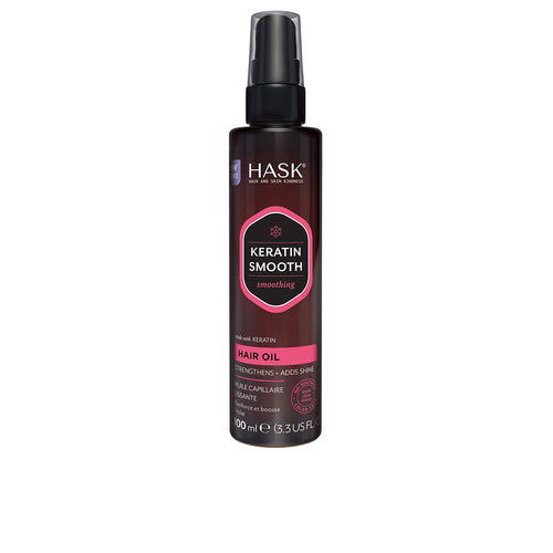 Hask Keratin Protein Huile Capillaire Touche Finale De Brillance