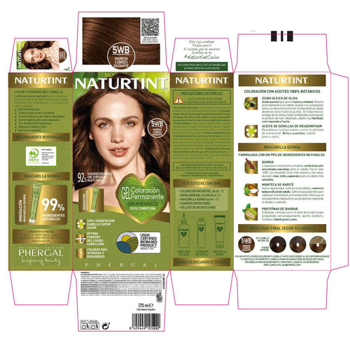 Naturtint Coloración Tinta Per Capelli Senza Ammoniaca Copertura Grigi Perfetta