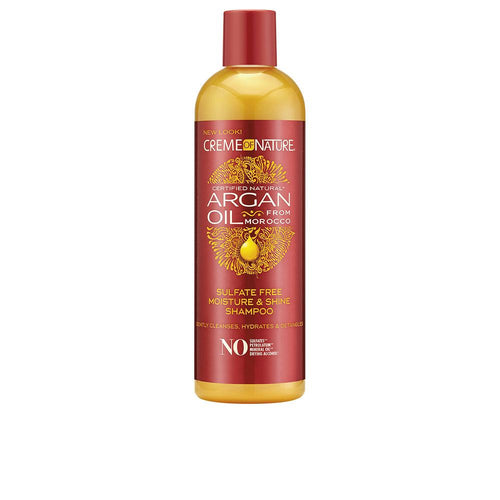 Creme Of Nature Argan Oil Champú Exotic Shine Para Cabello Sano