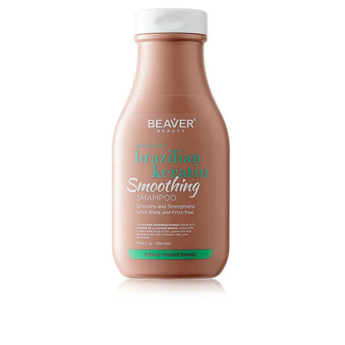 Beaver Brazilian Keratin Shampoo Anti Frisottis Et Brillance Soyeuse