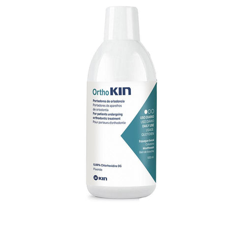 Kin Orthokin Mouthwash Mint Ideal For Braces Protection