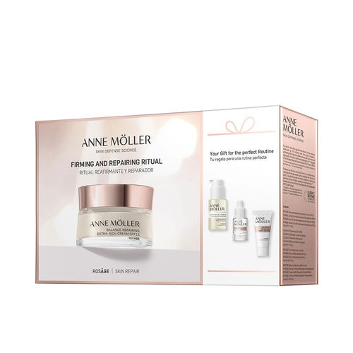 Anne Müller Rosâge Set De Cuidado Facial Extra Rich Reparador Con SPF Protección Probiotica De Vanguardia