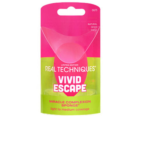 Real Techniques Vivid Escape Makeup Sponge Effortless Flawless Application