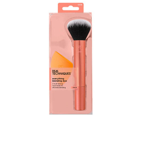 Real Techniques Everything Blending Duo Makeup Set Flawless Makeup Application