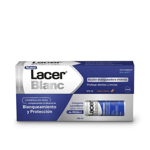 Lacer Lacerblanc Dentifrice Et Bain De Bouche Citrus Sourire Radieux Chaque Jour