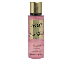 Aqc Fragrances Glow Touch Pink Perfume Eau De Toilette Brillo Dorado