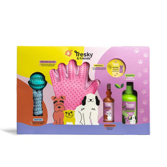 Tresky & Friends Limpieza Mascota Set Cosmético Para Mascotas Cuidado Natural