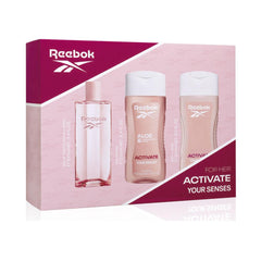 Reebok Activate Your Senses Perfume Eau De Toilette Set Experiencia Aromática Única