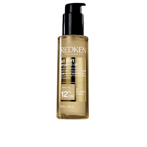 Redken All Soft Huile Capillaire Argan Traitement Cheveux Soyeux