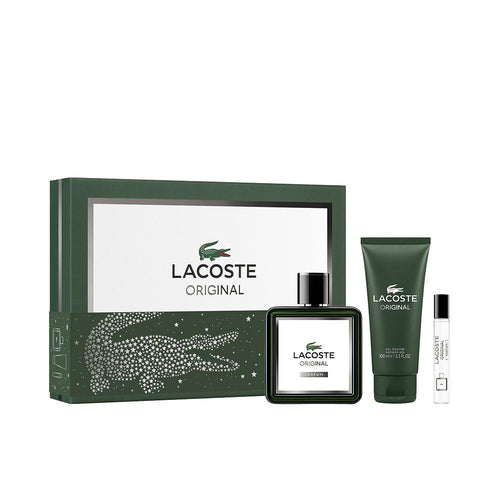 Lacoste Original Perfume Eau De Parfum Set Esencia Amaderada Audaz