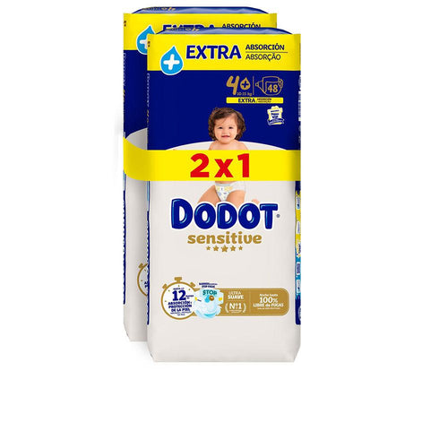 Dodot Sensitive Pannolini Per Pelle Delicata Assorbimento Eccellente