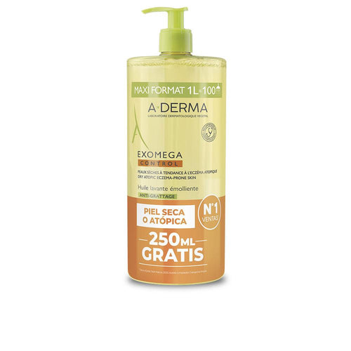 A-Derma Exomega Olio Doccia Emolliente Sollievo Immediato Per Pelle