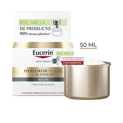 Eucerin Hyaluron Filler Crema Facial Nocturna Para Elasticidad Y Renovación