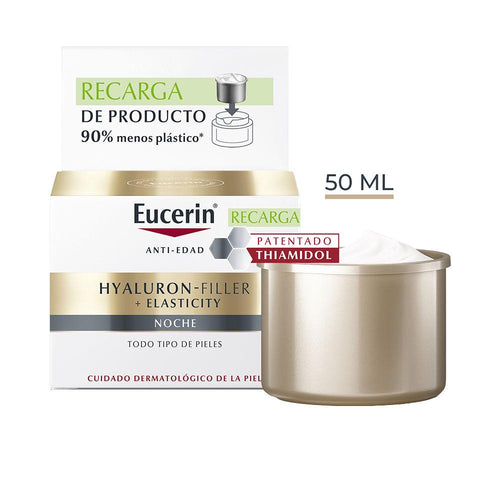 Eucerin Hyaluron Filler Crema Facial Nocturna Para Elasticidad Y Renovación