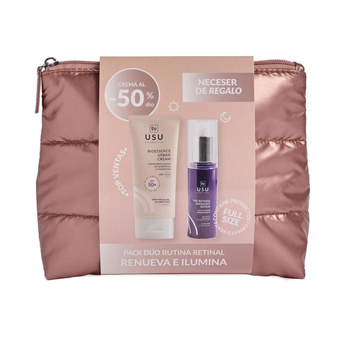 Usu Cosmetics Antiedad Set Cosmético Nocturno Piel Radiante