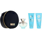 Versace Dylan Turquoise Profumo Eau De Toilette Set Sensualità Fresca E Giovane
