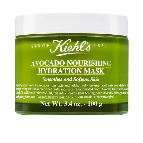Kiehl's Avocado Masque Visage Hydratant Nourrissant Peau Hydratée Et Rayonnante