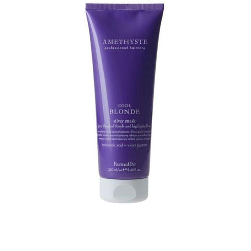 Farmavita Amethyste Cool Blonde Maschera Argento Per Capelli Controllo Giallo E Arancio