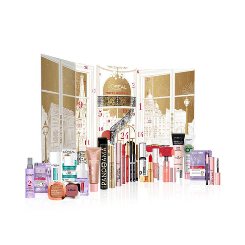 L'Oréal Paris Calendario Dell'Avvento Calendario Cosmetico Bellezza Ogni Giorno