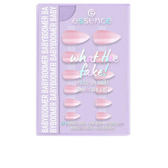 Essence What The Fake! Kit Uñas Falsas Look De Salón En Casa