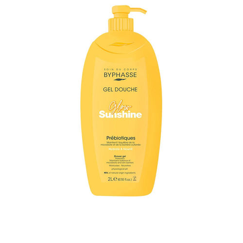 Byphasse Glow Sunshine Prebiotisches Duschgel Vegane Feuchtigkeitspflege Formel