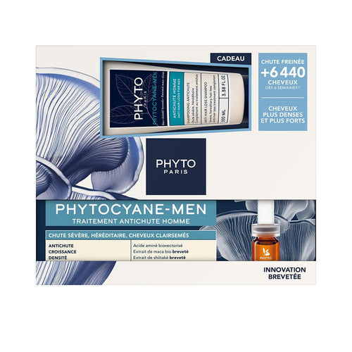 Phyto Phytocyane Uomo Set Shampoo Anti Perdita Capelli Azione Tripla Efficace