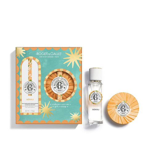 Roger & Gallet Agua Perfumada Bienestar Set Duftwasser Duftseife Entspannendes Wohlbefinden